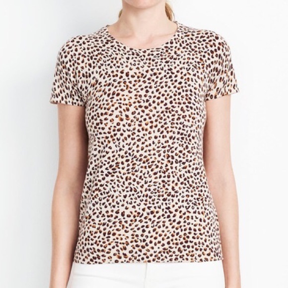 J. Crew Sweaters - J. Crew | Leopard Short Sleeve Sweater